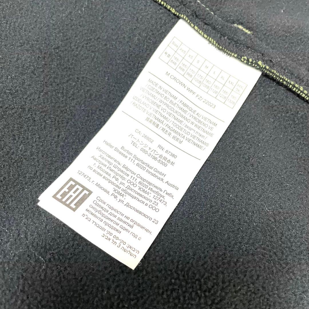 Burton クラウン ウェザープルーフ 撥水パーカー ジップアップ オリーブ
