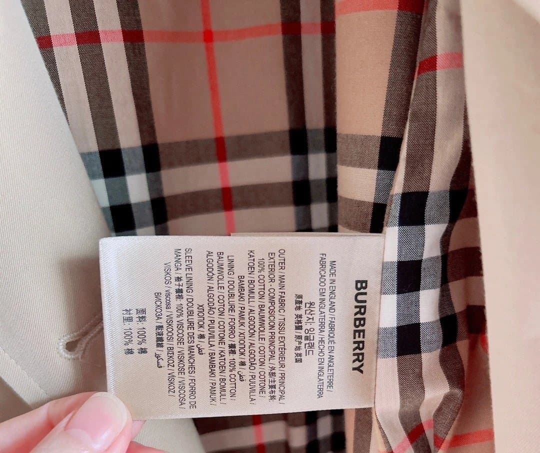 BURBERRY トレンチコート　ベージュ　バーバリー　L〜LLサイズ