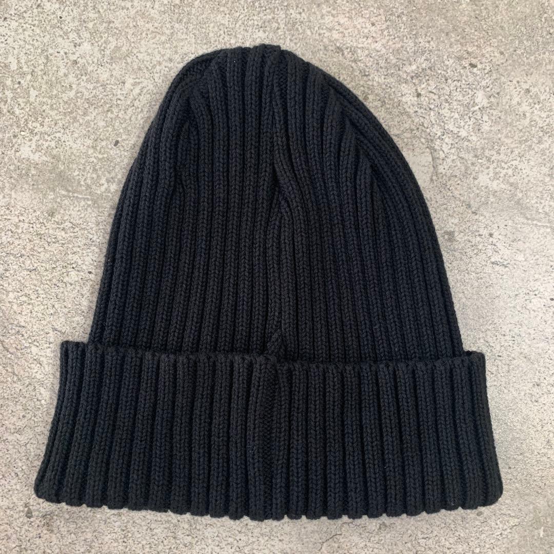 supreme ボックスロゴ 黒 ニット帽