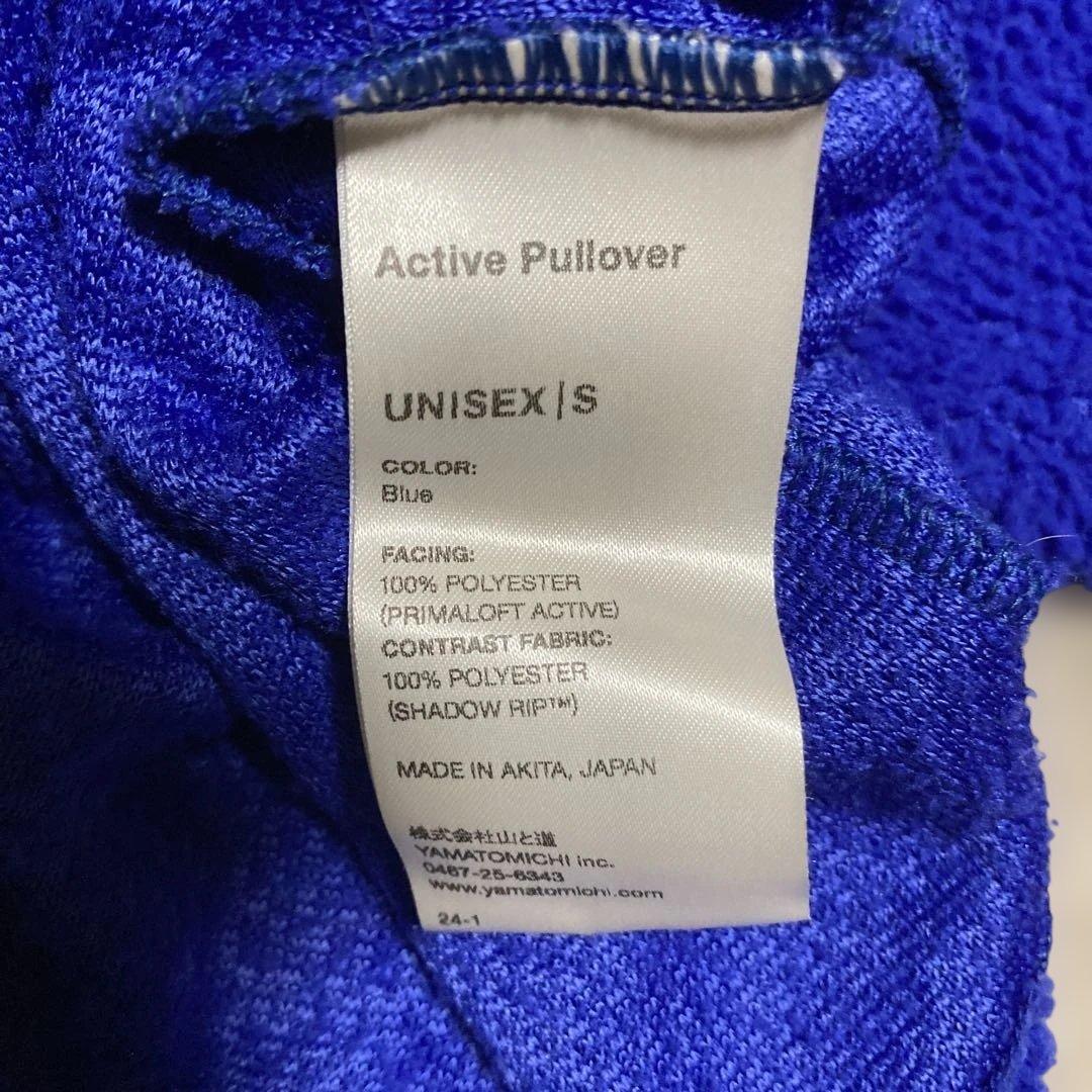 山と道　フリース　プルオーバー　active pullover