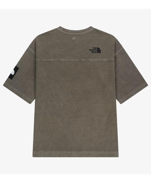 韓国限定☆ THE NORTH FACE ロゴ ステッチ Tシャツ ブラウン L