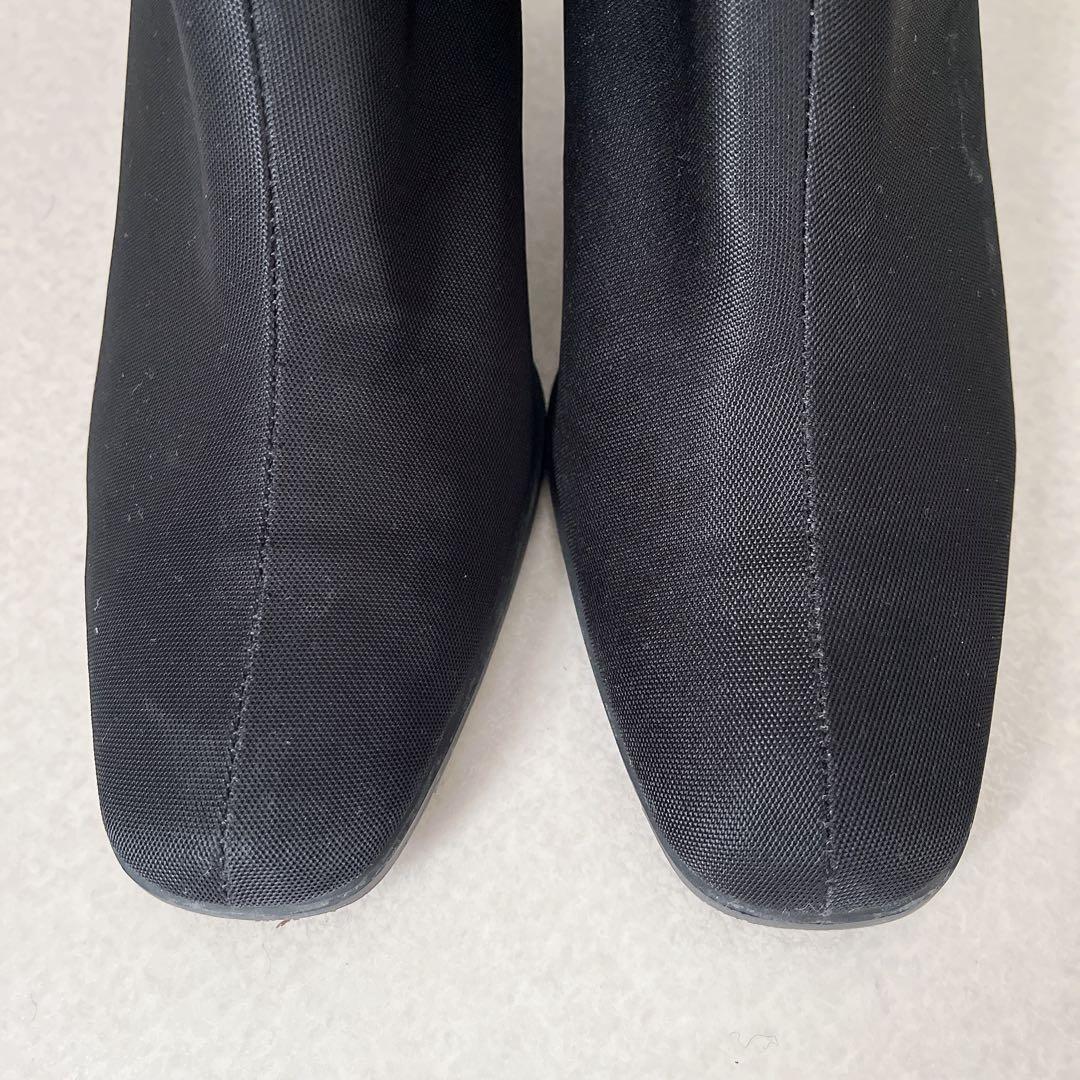 銀座カネマツ ショートブーツ GORE-TEX サイドジップ 雨晴兼用 25cm