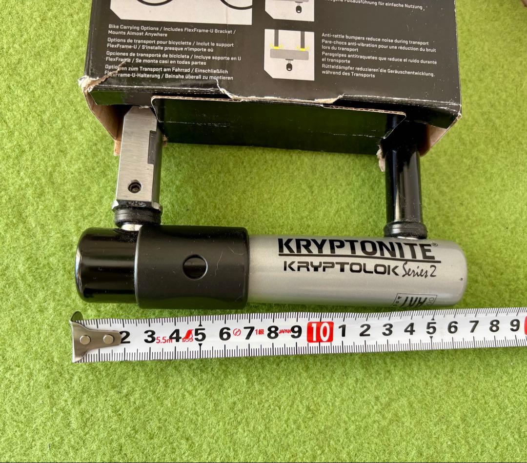 クリプトナイト　Kryptolok Series 2 LS 自転車 U字ロック