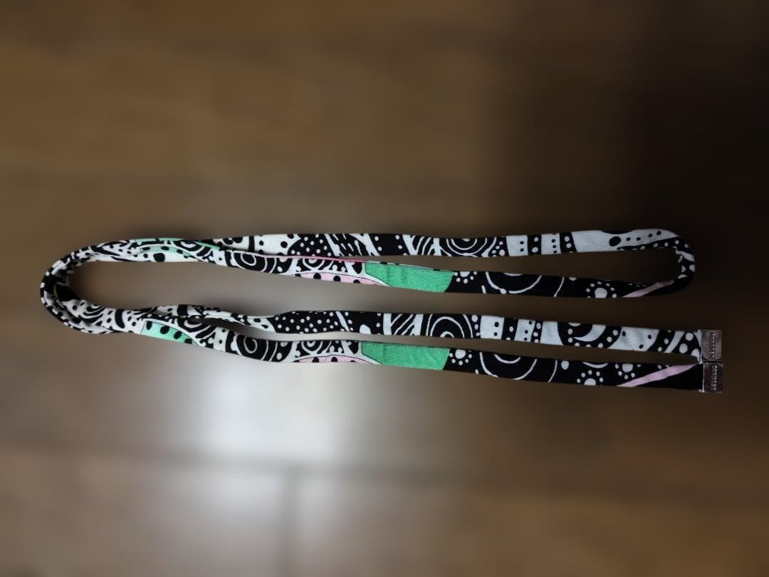 LEONARD ペイズリー柄　膝丈ワンピース　長袖Mサイズ