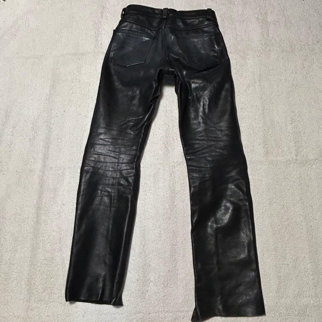 Schott ショット　W30 レザーパンツ　USA製　ライダースパンツ　本革
