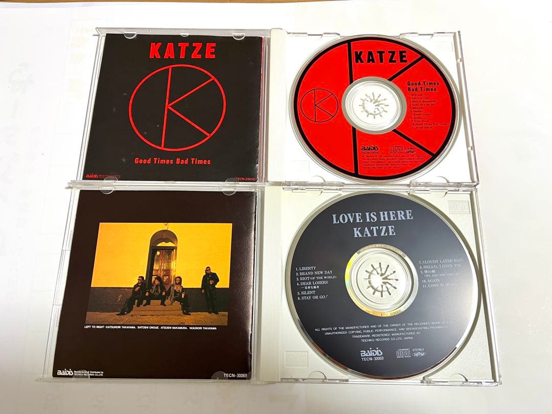 KATZE 全アルバムまとめて（中古CD）