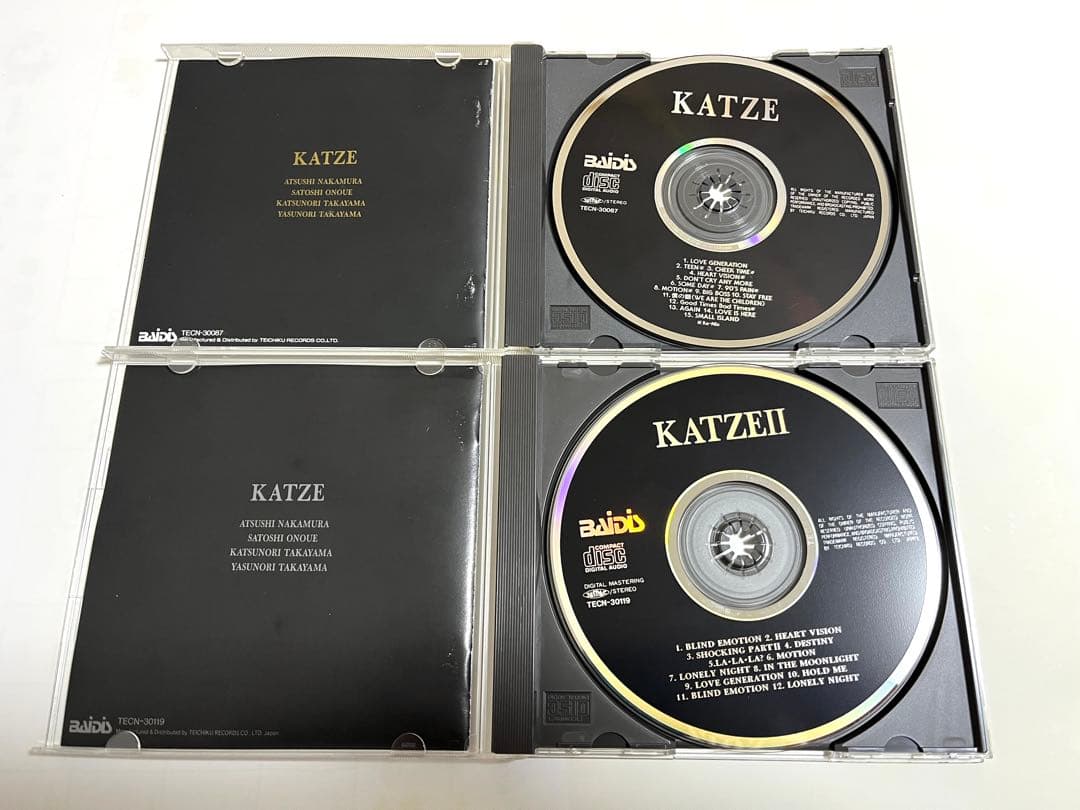 KATZE 全アルバムまとめて（中古CD）