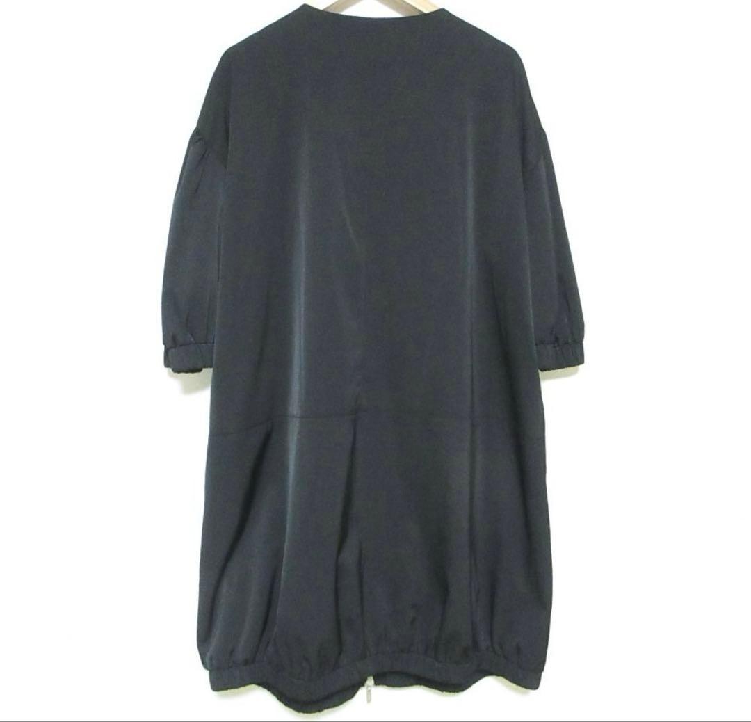 美品　フォクシーニューヨーク　コクーンコート5分袖
