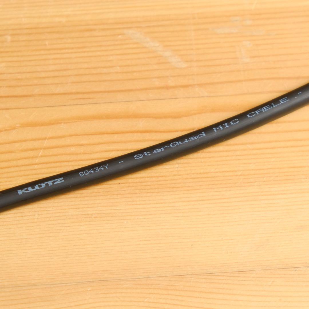 KLOTZ SQ434Y シールドケーブル 約3.5m L-S 金メッキ