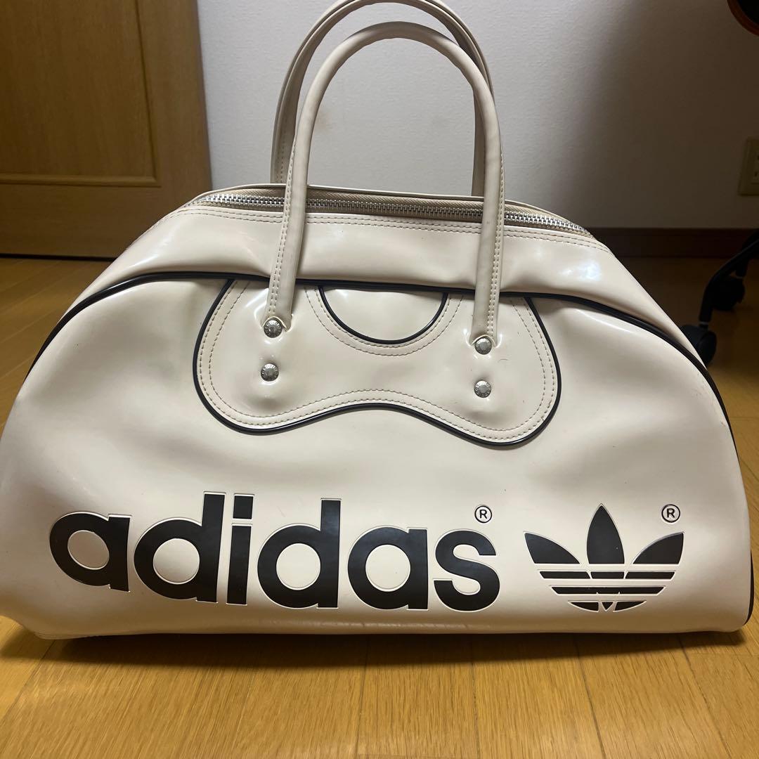 adidas 70s～80s エナメルボストンバッグヴィンテージ バッグy2k