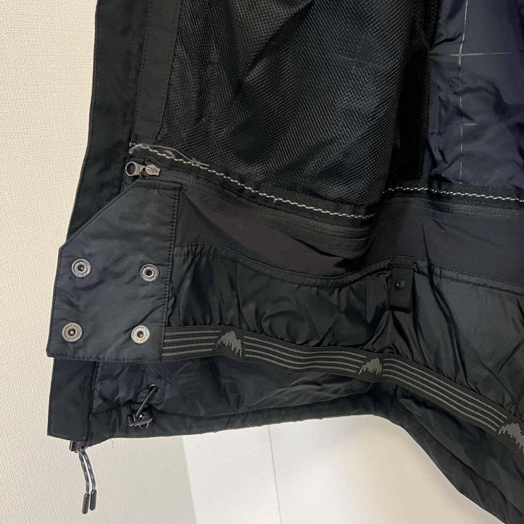 撥水加工済 Burton スノボウェア ジャケット メンズ Lサイズ 黒