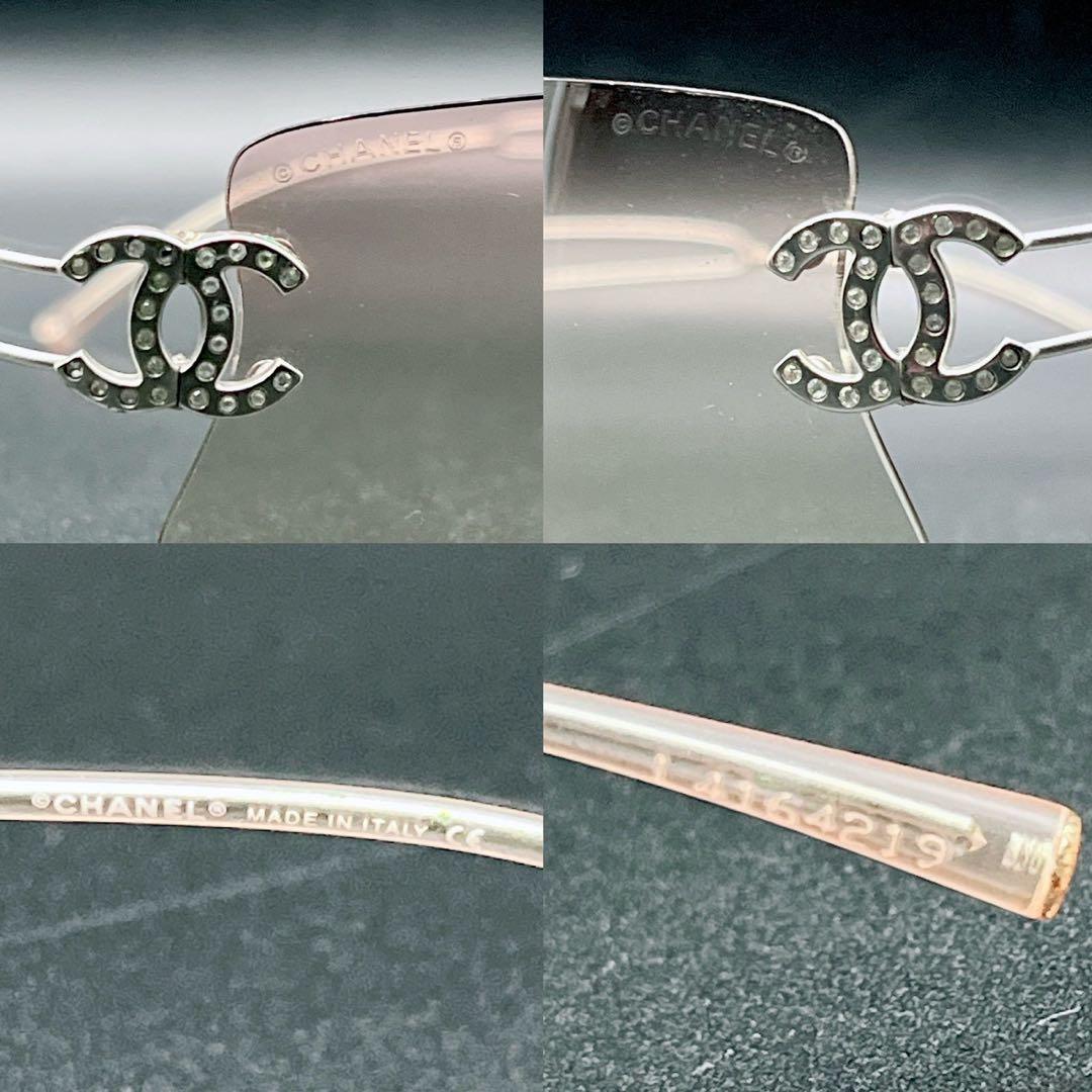 小物 CHANEL vintage sunglasses y2k rim less