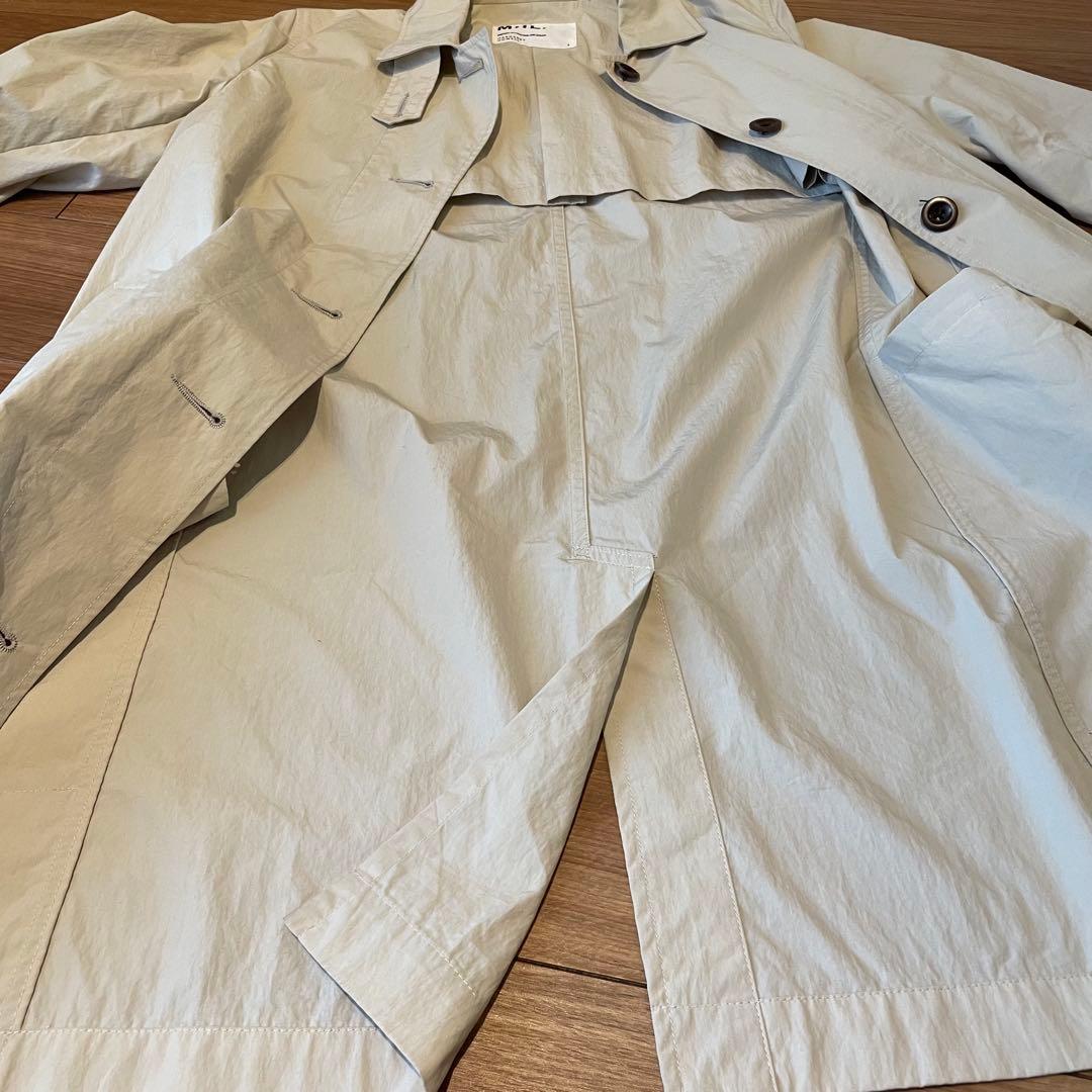 MHL. ベージュ ステンカラーコート