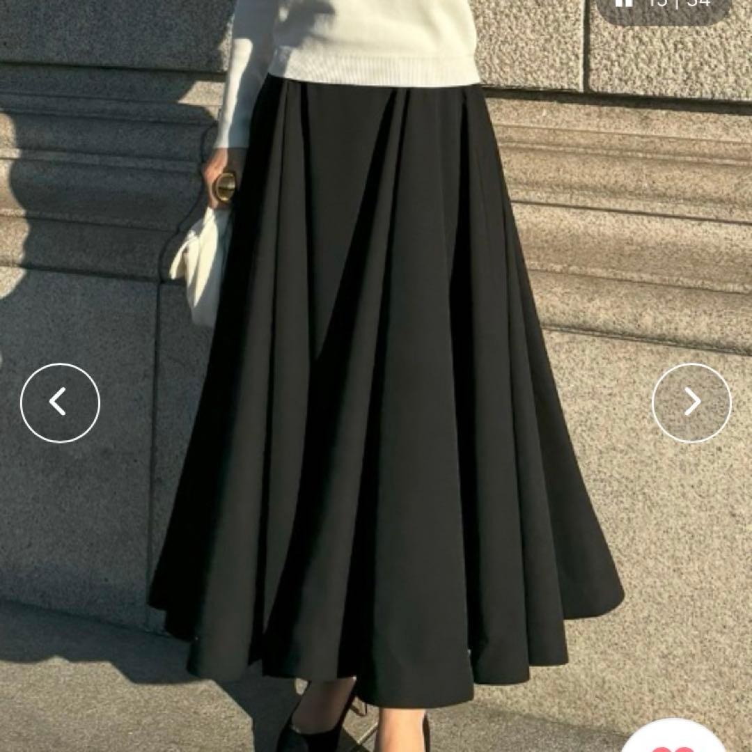 期間限定値下げ　ジェンヌ　 立体フレアスカート JENNE