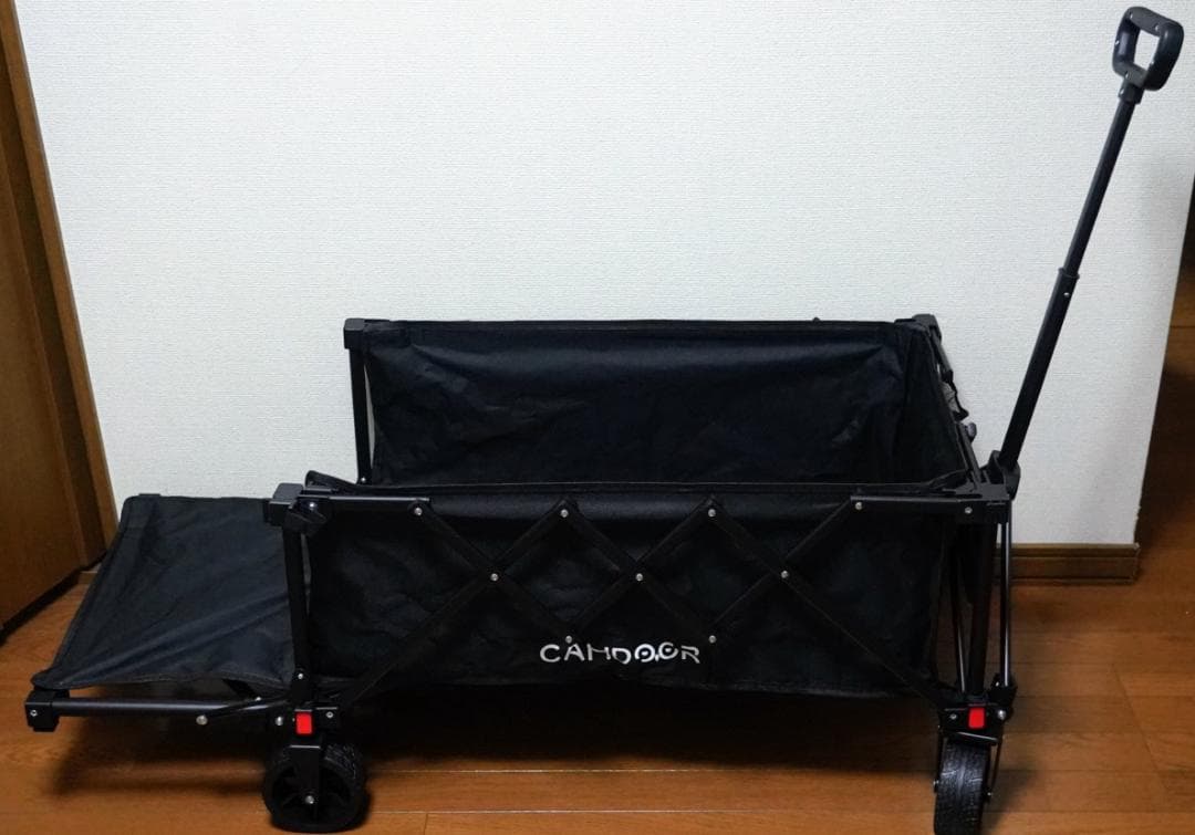 CAMDOOR 折りたたみ式キャリーカート ブラック 新品