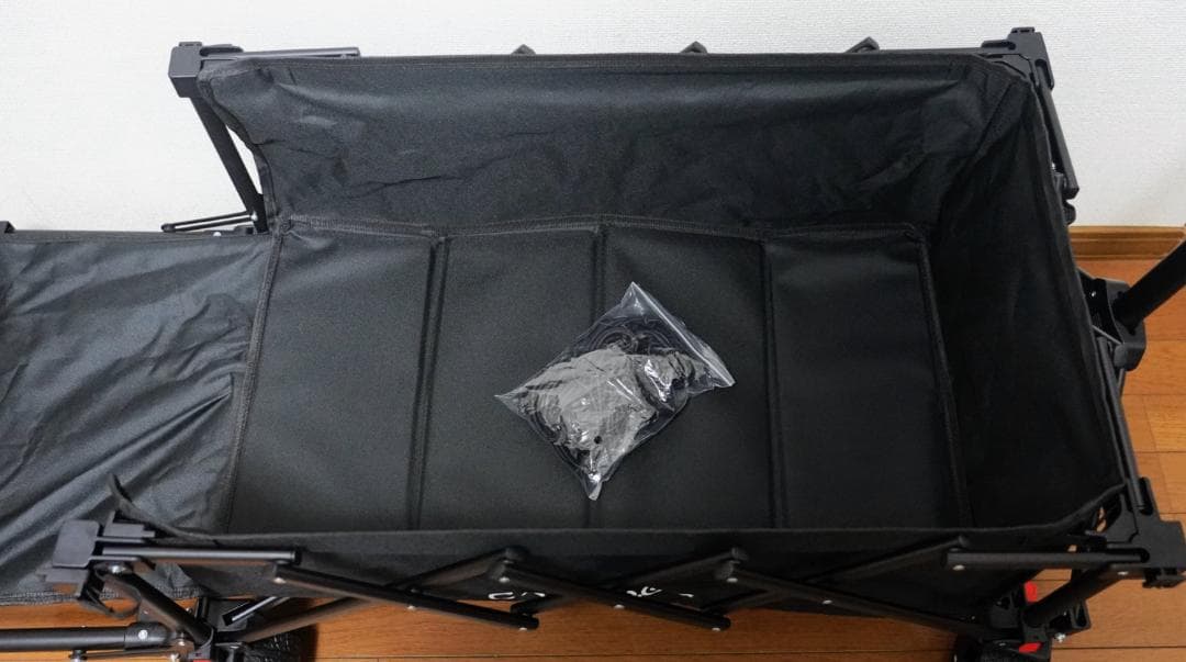CAMDOOR 折りたたみ式キャリーカート ブラック 新品