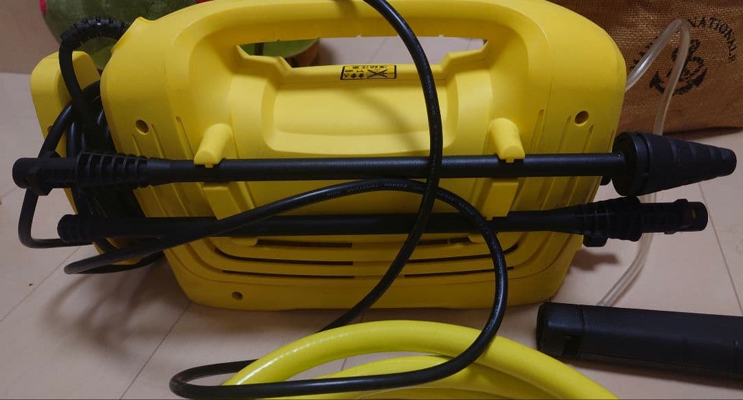 KARCHER 高圧洗浄機 K2.200 ケルヒャー　一回使用のみ