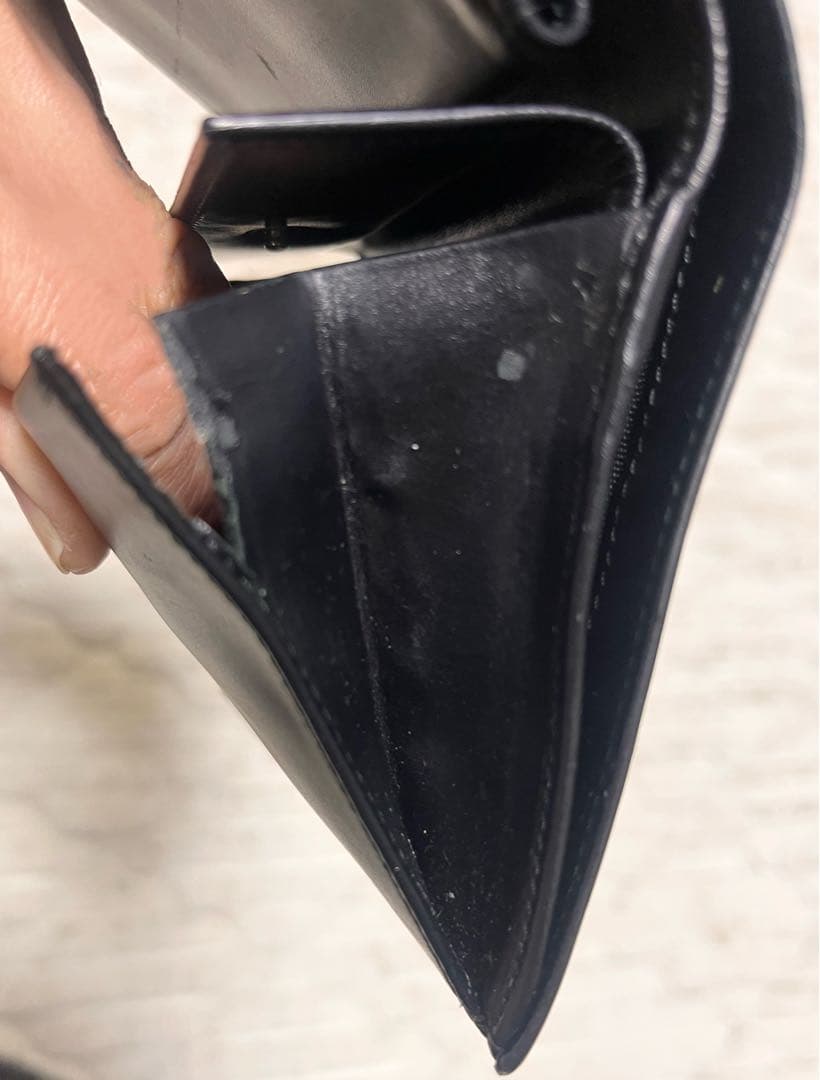 KS SHOP 様　　　　PRADA プラダ 二つ折り財布 オールレザー