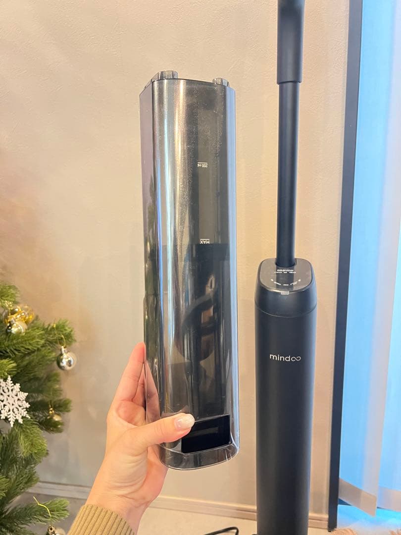 mindoo AquaXPlus ブラック　水拭き掃除機