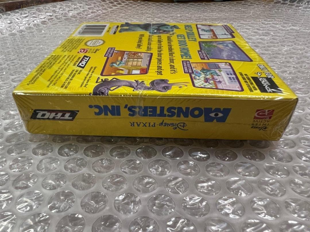 GBA Monsters Inc / モンスターズ インク 新品未開封 画像参照