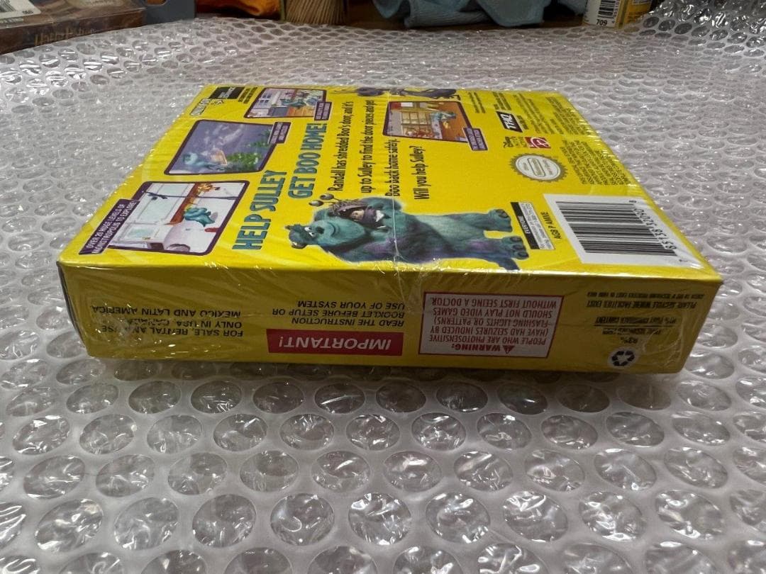 GBA Monsters Inc / モンスターズ インク 新品未開封 画像参照