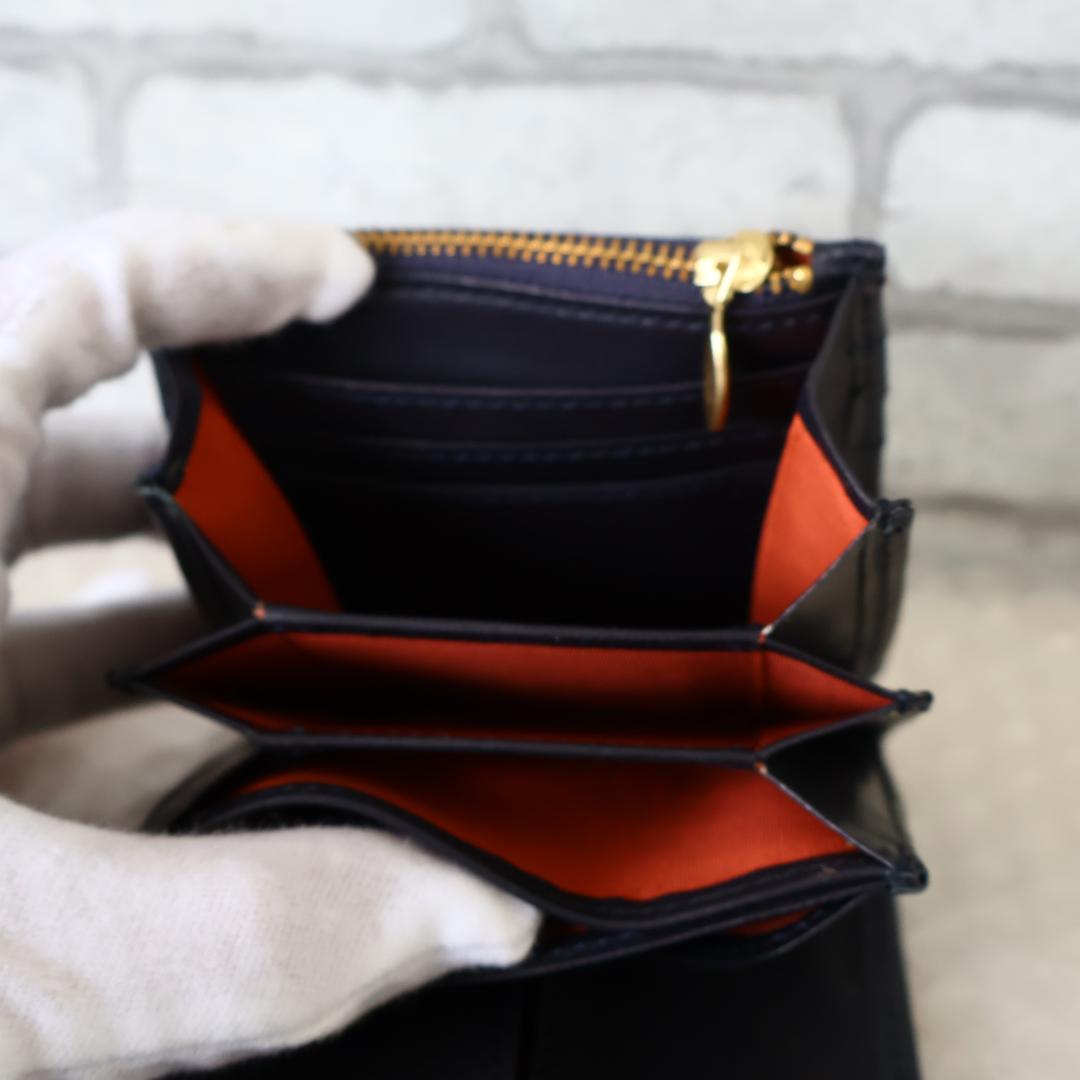 極美品 FELISSIMO フェリシモ 財布職人が作った本革のタスカウォレット