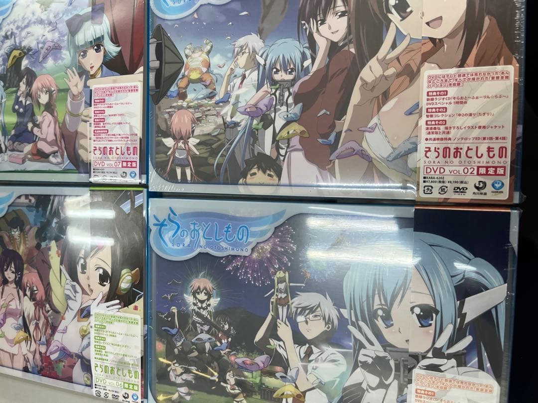 写真1.2 そらのおとしもの　+ フォルテ 劇場版　dvd 全巻セット　未開封