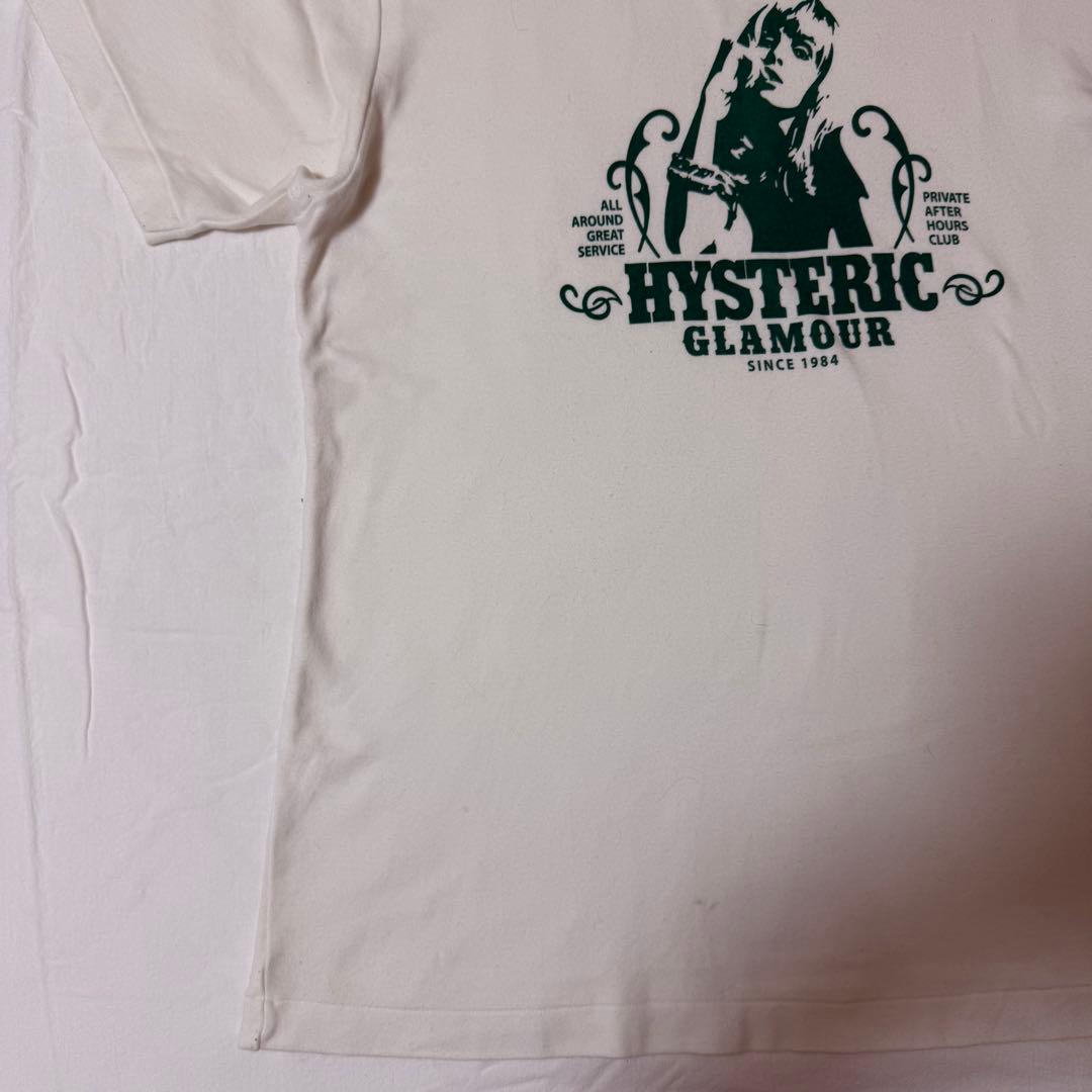 HYSTERIC GLAMOUR ヒステリックグラマー グラフィックTシャツ 白