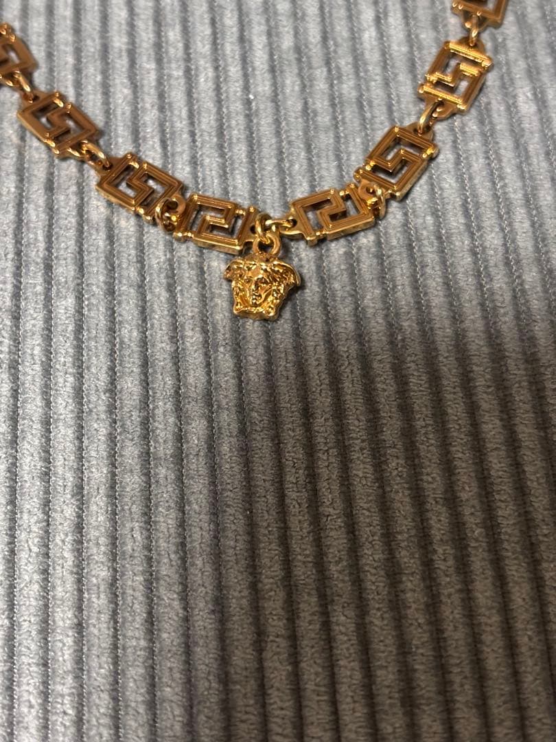 VERSACE ゴールドネックレス ギリシャ風