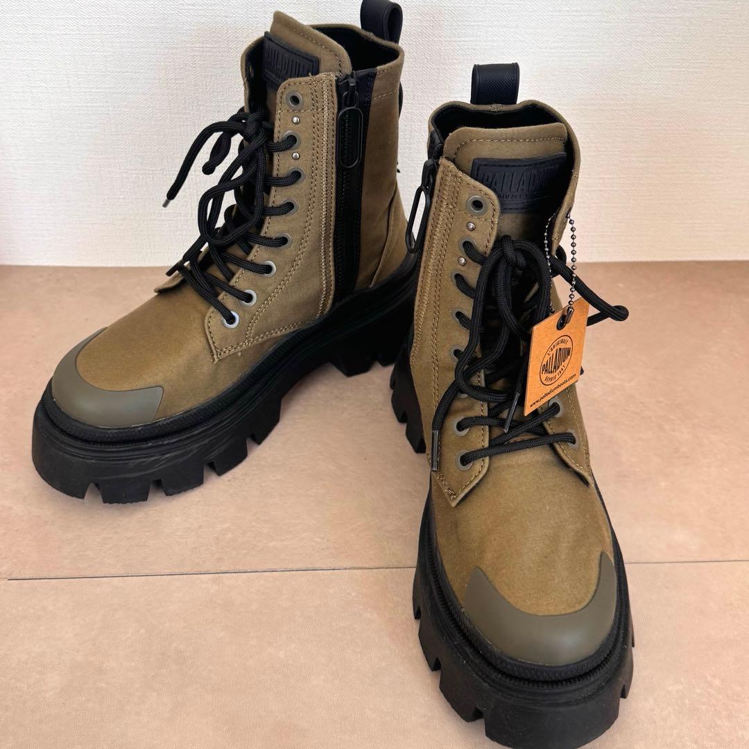 PALLADIUM PALLASQUAD 23.0cm 厚底ブーツ