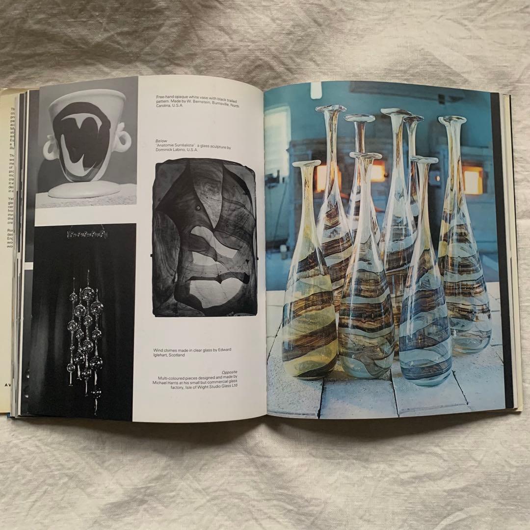 MODERN GLASS モダンガラス　洋書　ヴィンテージ  北欧
