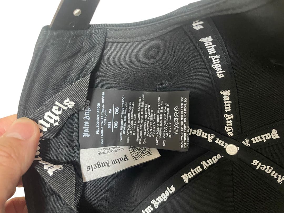 M*A様 【新品タグ付】Palm Angels バーニングモノグラム キャップ