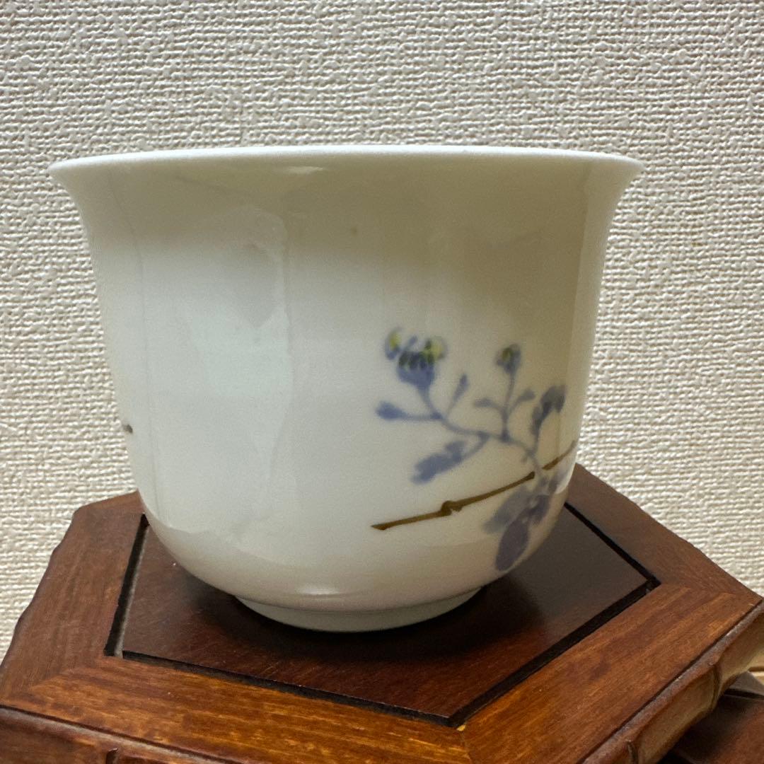 陶器 東山　茶碗　茶器　茶道具　手描き　宮永東山