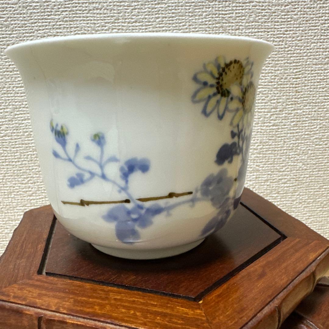 陶器 東山　茶碗　茶器　茶道具　手描き　宮永東山