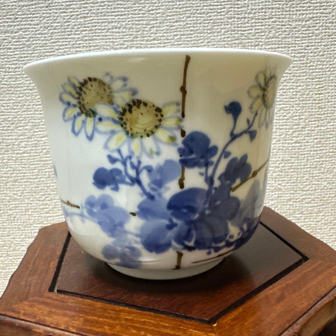 陶器 東山　茶碗　茶器　茶道具　手描き　宮永東山