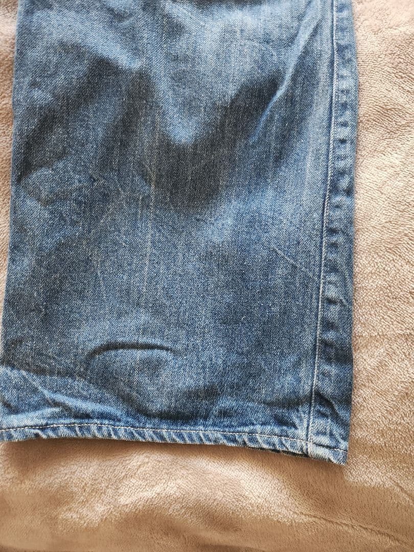 AURALEE selvedge faded light denim サイズ0