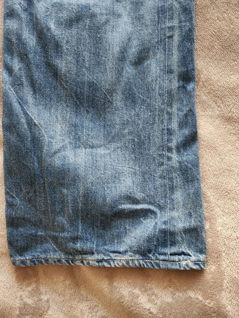 AURALEE selvedge faded light denim サイズ0