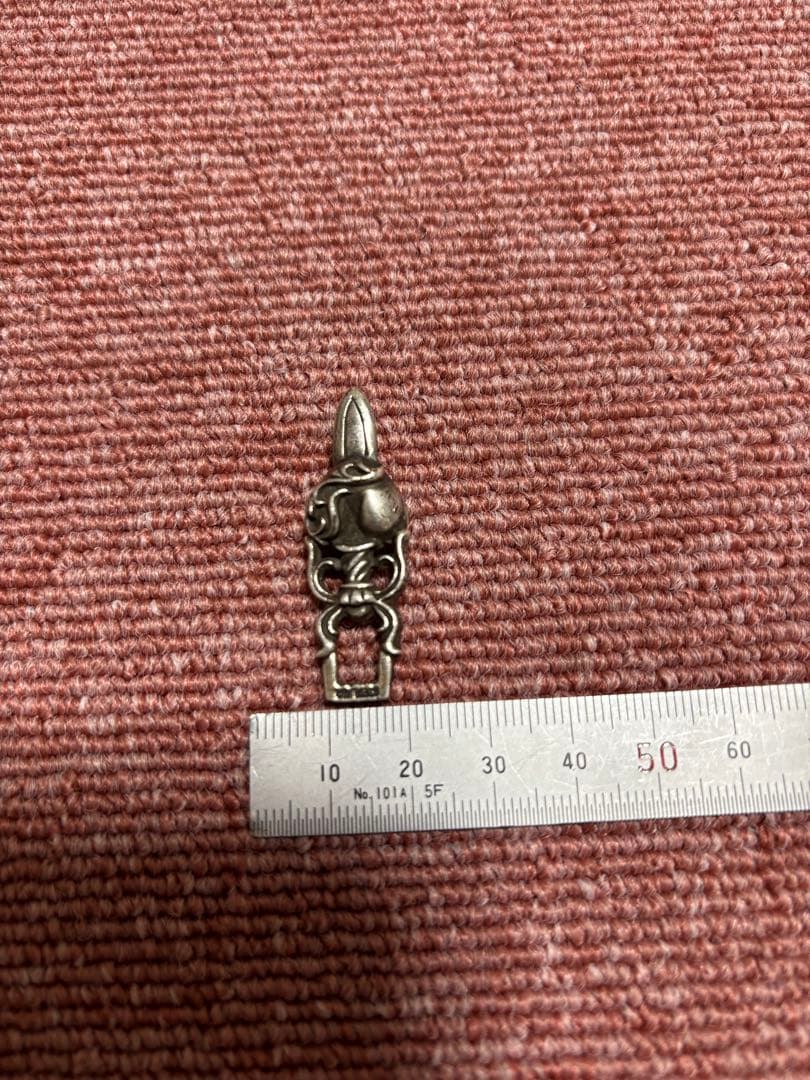◎あんしん鑑定 CHROME HEARTS ダガーハート ペンダント トップ