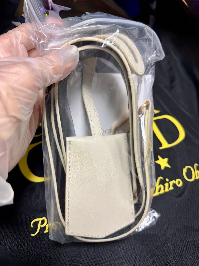 値下‼️新品ココセリュックスゴールドダイヤモンドレザー3WAYボストン、クラッチ付