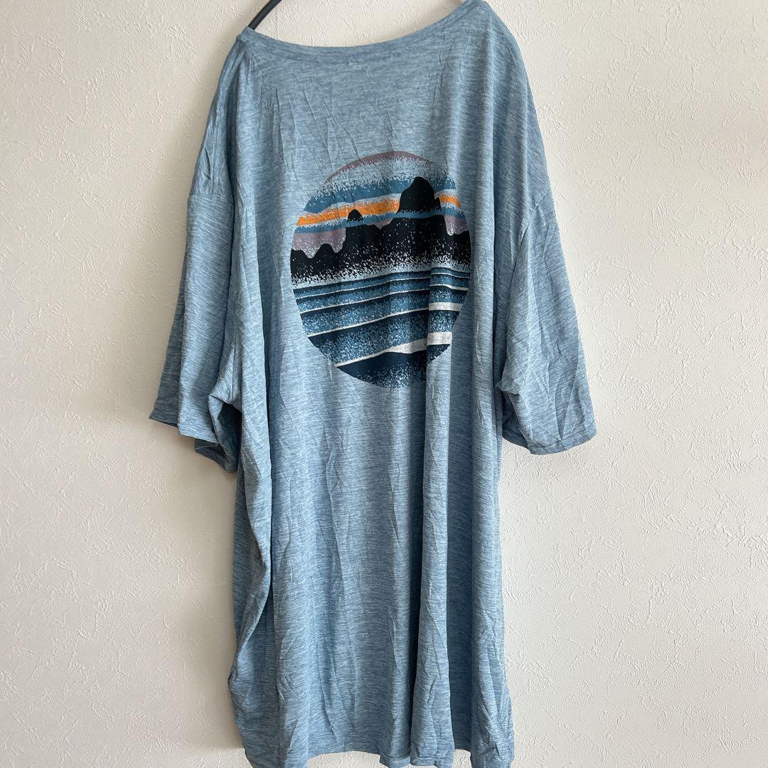 【3XL】patagonia Capilene Cool Tシャツライトブルー