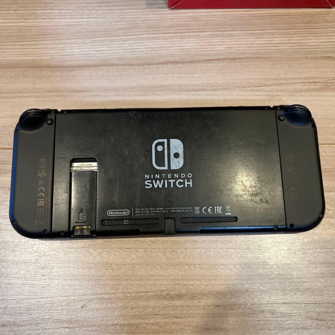 Nintendo Switch本体 joycon新品外装 本体メンテナンス済