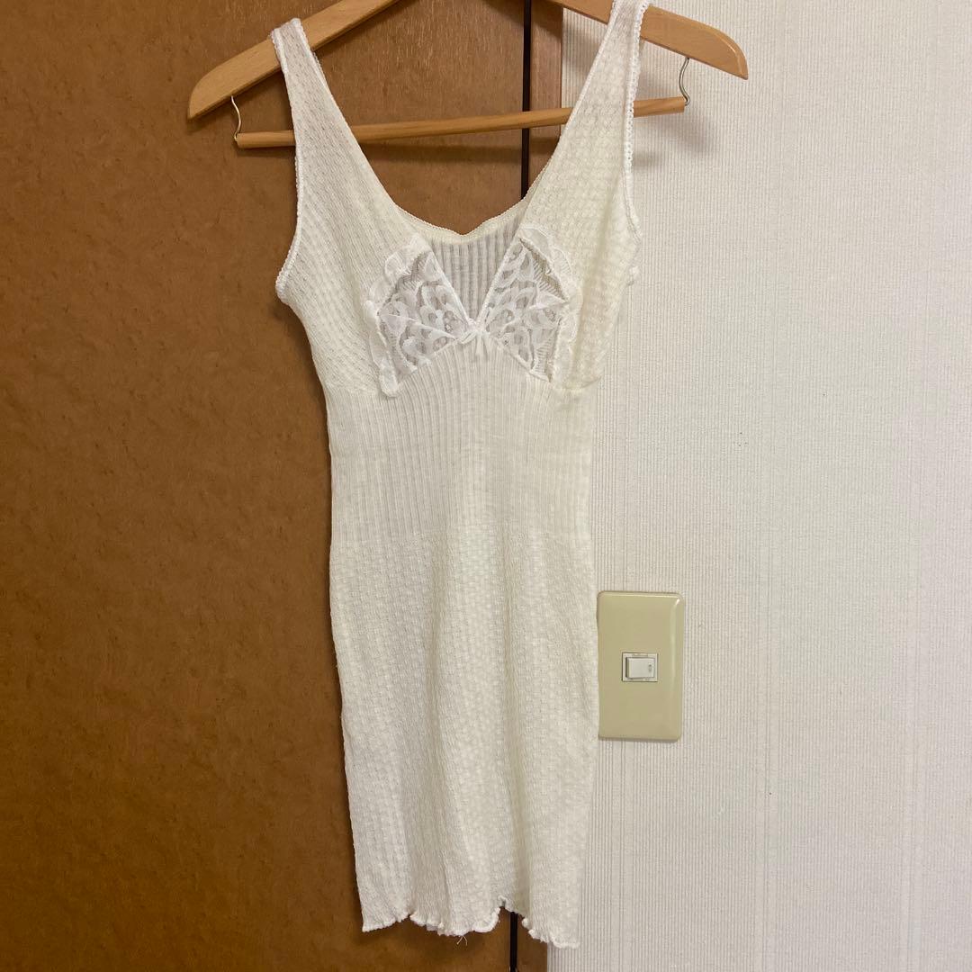 ヨーロッパヴィンテージeuro vintage under wear White