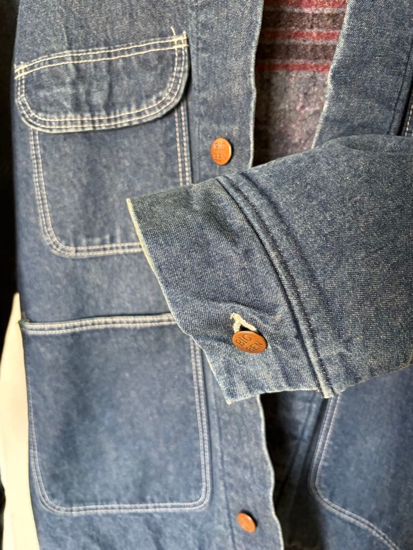 80s USA製BIG BEN デニムカバーオール 36 REGULAR