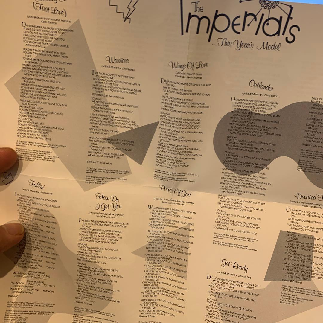 洋楽 THE IMPERIALS / THIS YEAR'S MODEL / CCM