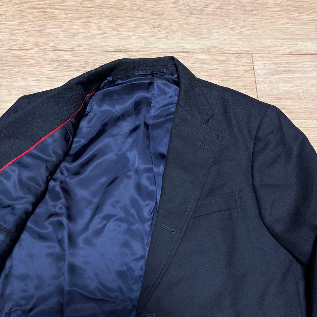【美品】J.PRESS 紺ブレザー ペピンメリノウール 3B 金ボタン 羊毛