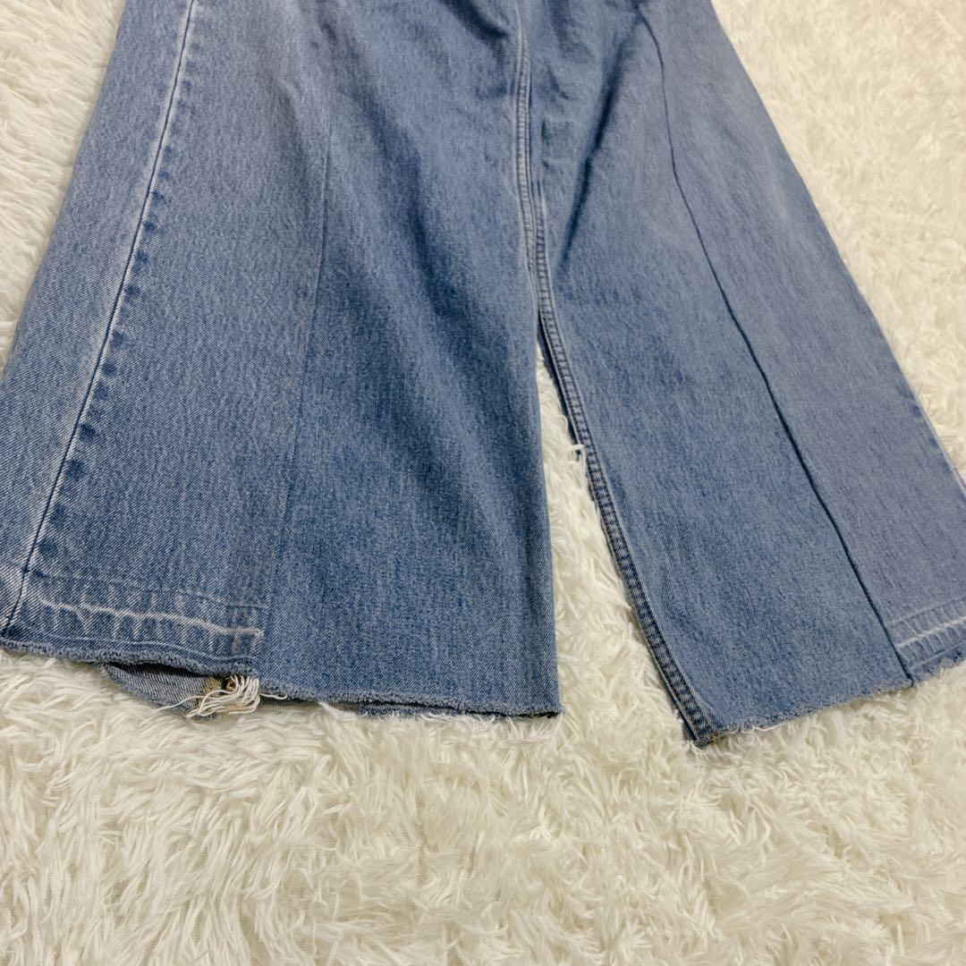 77サーカ × カレンソロジー 別注 バギー デニムパンツ ワイド リメイク M