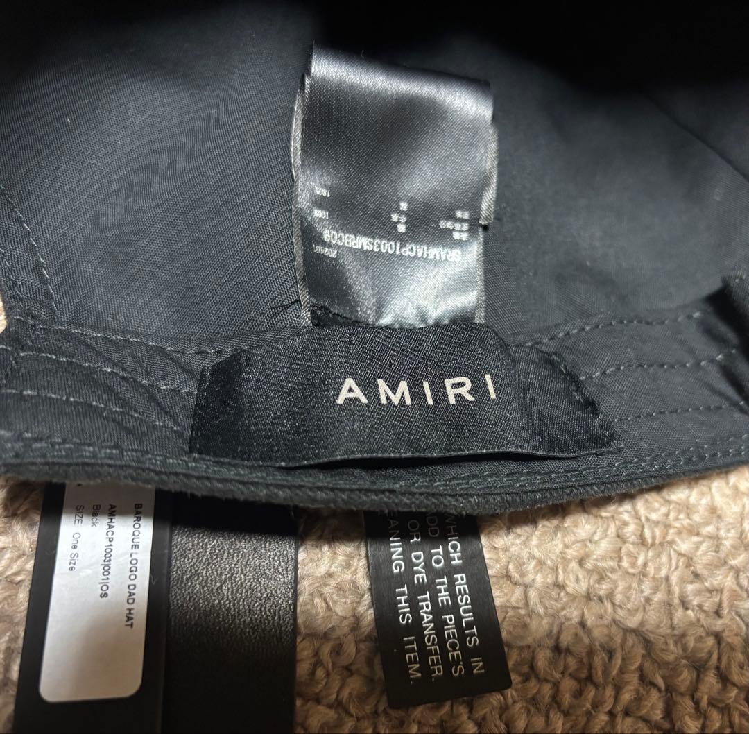 【国内正規】AMIRI Baroque Logo Dad Cap