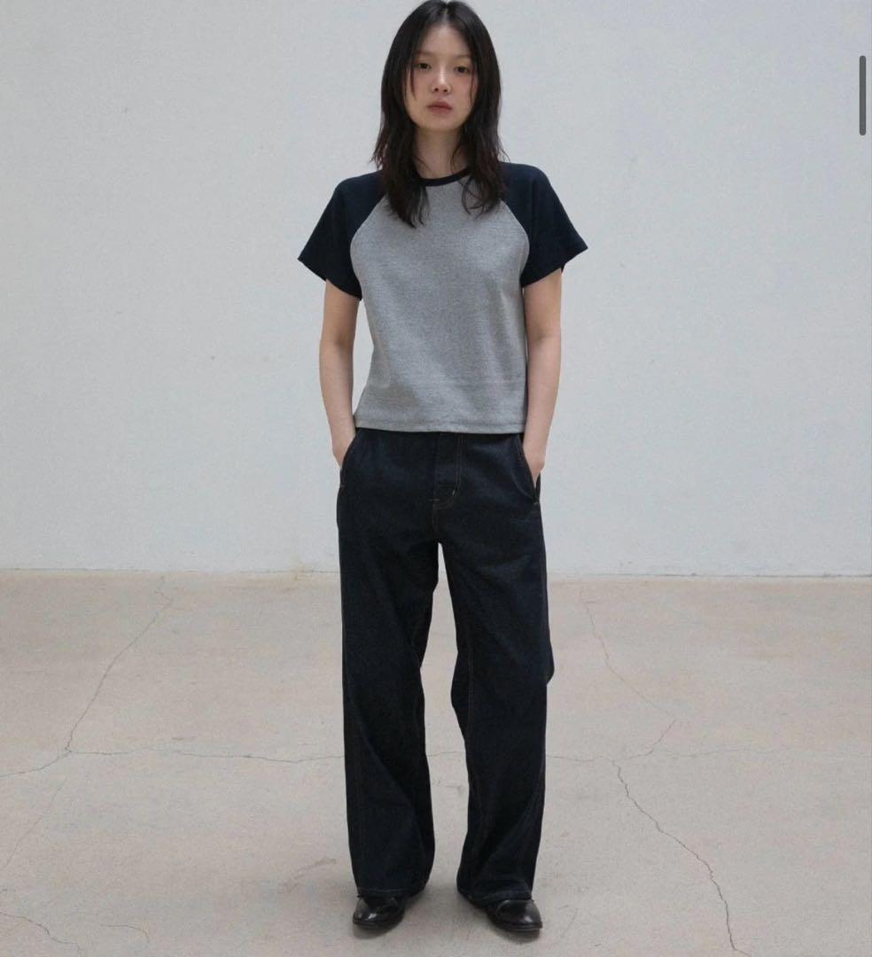 OHOTORO Wide Stitch Jeans 【long/M】