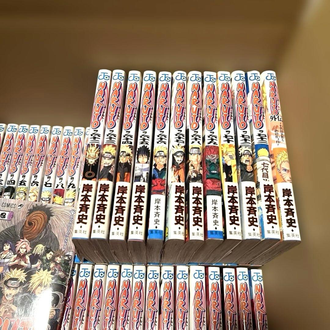 NARUTO ナルト 全巻セット 1〜72全巻 ＋外伝＋巻の忍