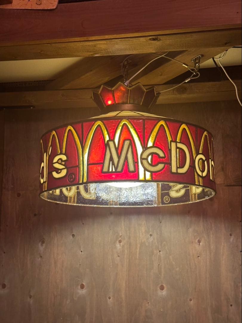 超希少！1970 Mcdonald's Tiffany style マクドナルド